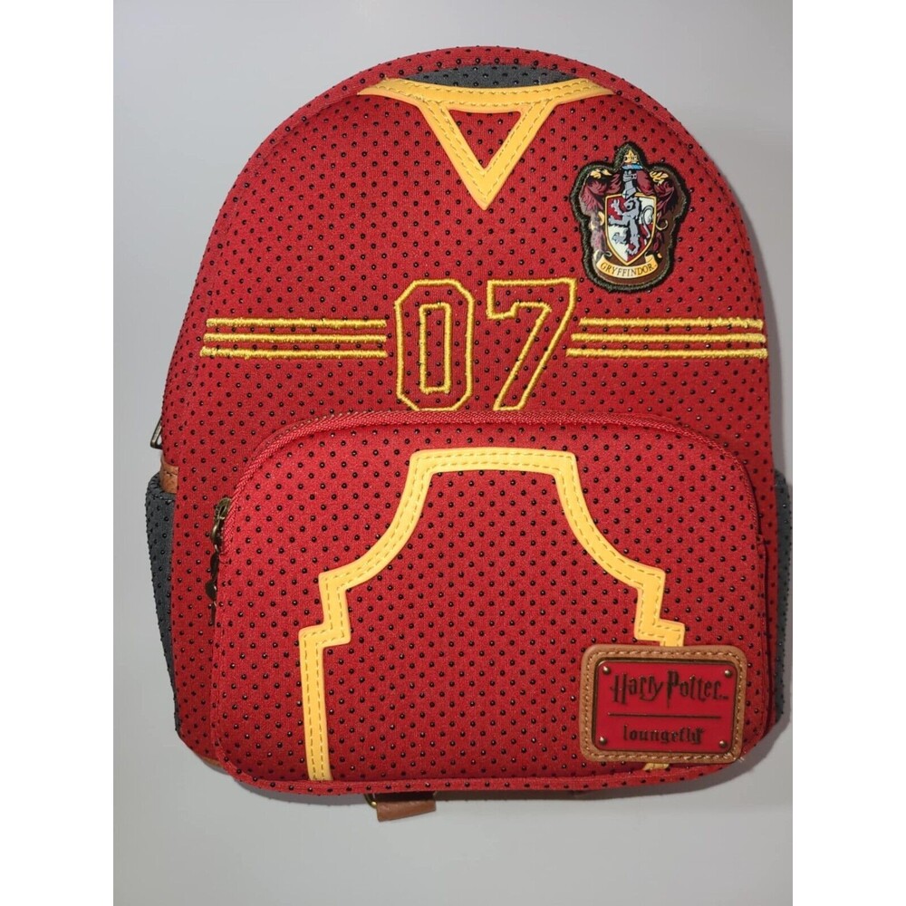NEW Loungefly Harry Potter Movie Quidditch Uniform Cosplay Mini Backpack Purse